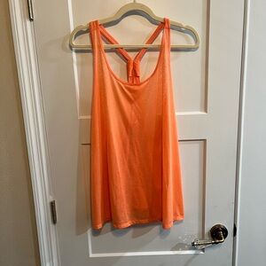 Orange Sleeveless Women's Top